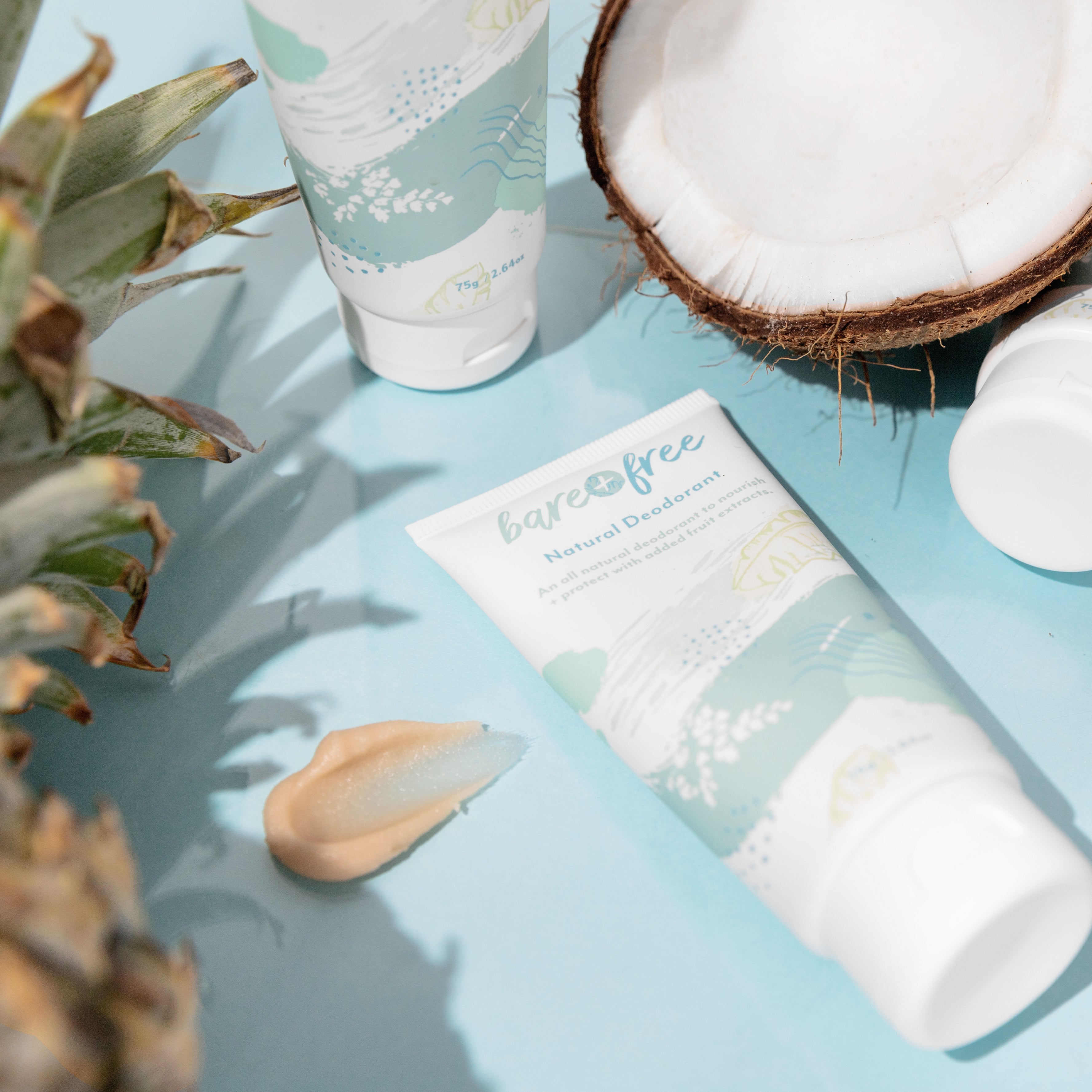 Bare + Free 100% Natural Deodorant