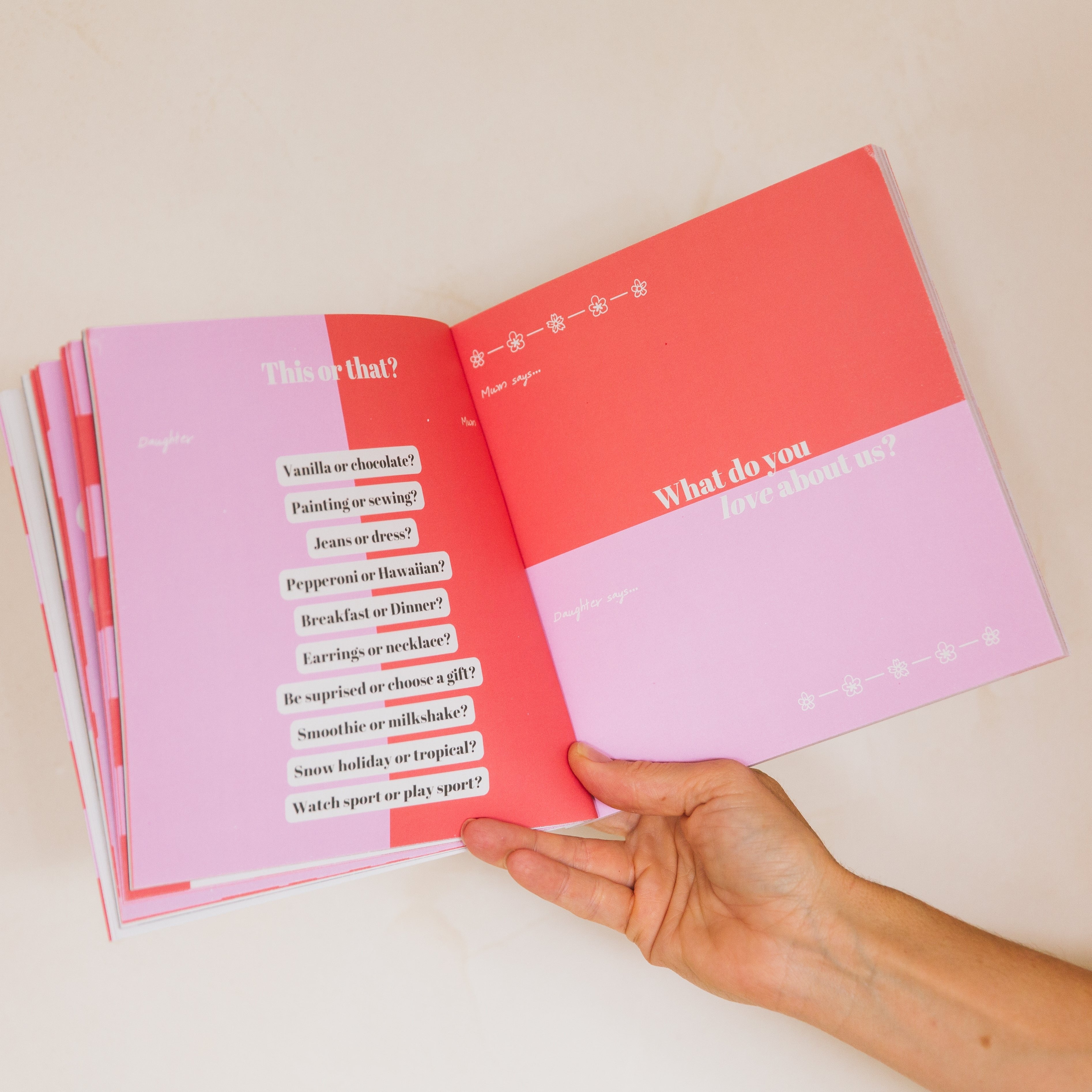 Bloom Together Mother Daughter Journal