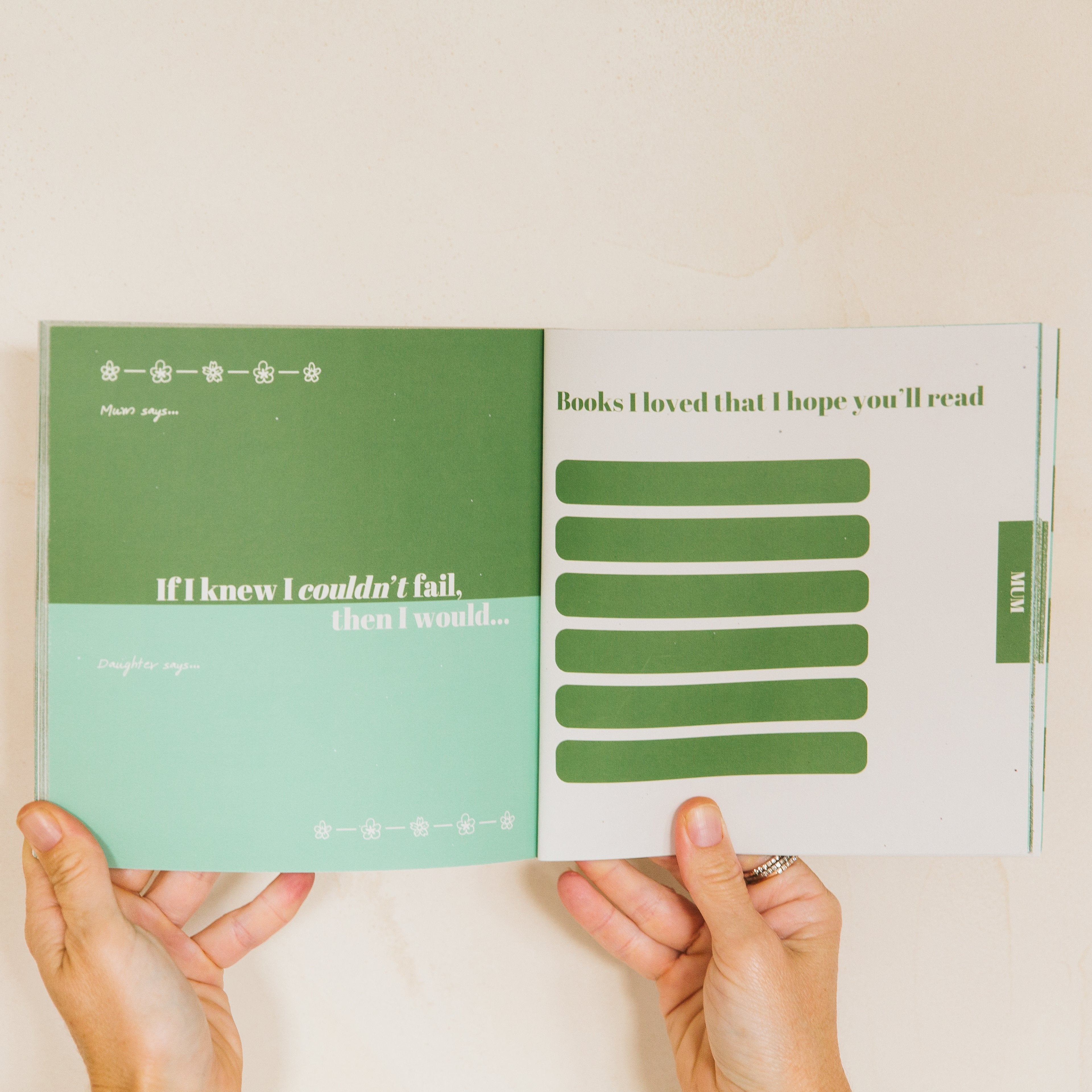 Bloom Together Mother Daughter Journal