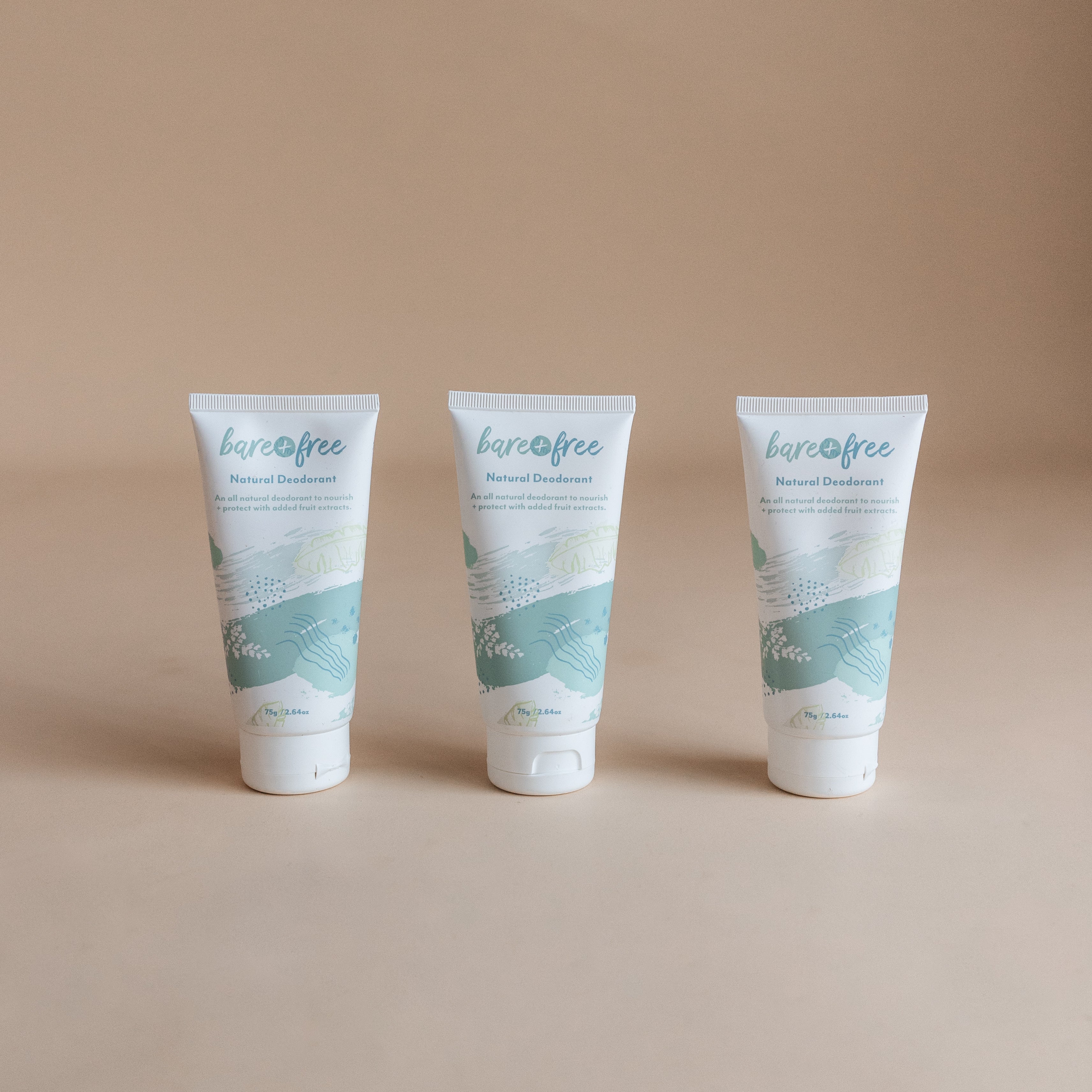 Bare + Free 100% Natural Deodorant
