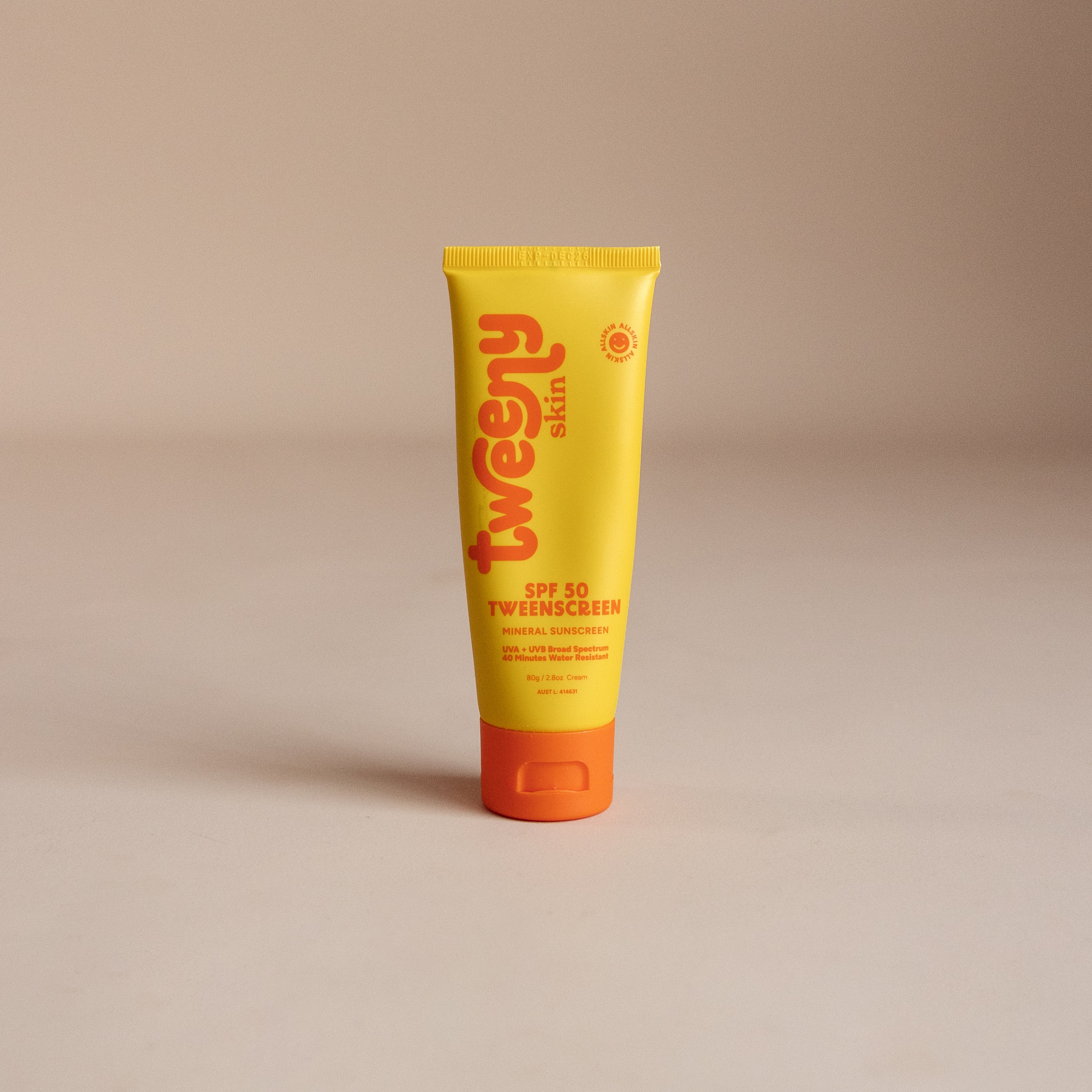 Tweeny Skin TweenScreen SPF50+ Mineral Sunscreen